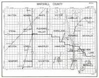 Marshall County, Dayton, Newark, White, Victor, Labelle, Veblen, Stena, Weston, Newport, South Dakota State Atlas 1930c